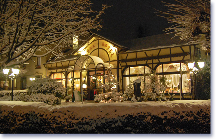 Hotel Restaurant Hansa im Winter Hotel Restaurant Hansa im Winter