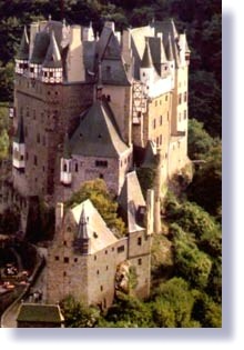 Castle Eltz nearby the town Wirschem