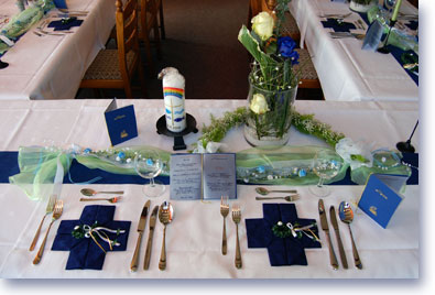 Festliche Tafel - Kommunionsgedeck