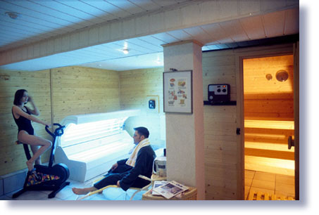 Saunabereich - ohne Solarium Saunabereich