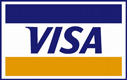 Zahlung möglich per Visa Kreditkarte