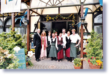 Das Team des Hotel Restaurant Hansa 2005